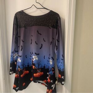 Halloween themed dress shirt